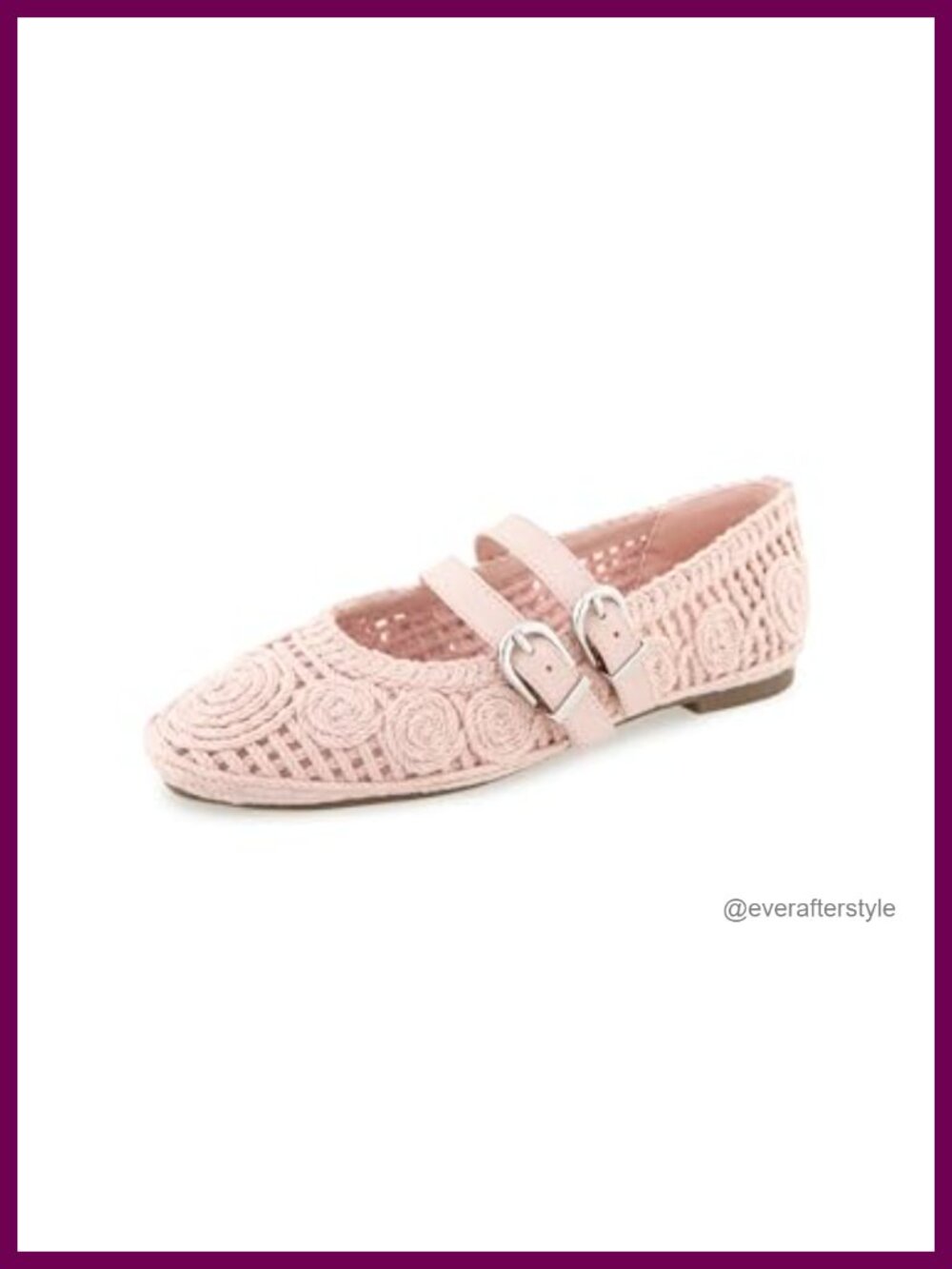 Kenneth Cole Reaction Malibu Crochet Flats Women's 7.5 EUC